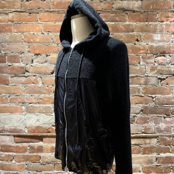 Julius_7 – “Neuromantika” Hybrid Hooded Jacket - Picture 2 of 7